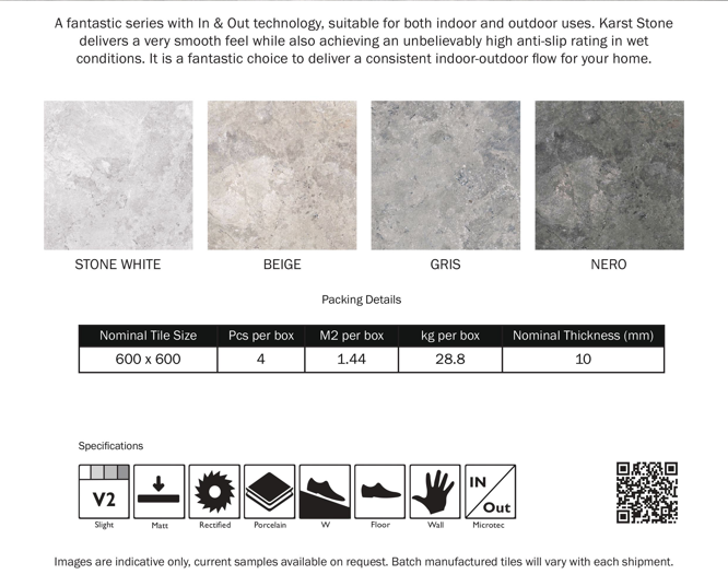 Karst Specifications