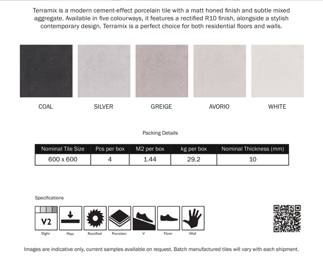 Terramix Specifications